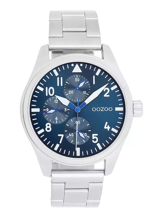Oozoo Timepieces Ρολόι Μπαταρίας με Μεταλλικό Μπρασελέ Oozoo Timepieces Ρολόι Μπαταρίας με Μεταλλικό Μπρασελέ