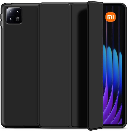 Ultra Slim Hülle für Xiaomi Pad 7 Pad 7 Pro 11,2" 2025 Silikon TPU Smart Cover – Schwarz
