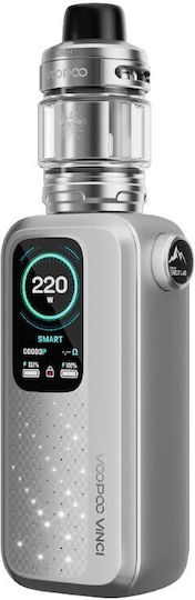 Voopoo Vinci Spark 220 & Uforce X Box Mod Kit 5.5ml με Ενσωματωμένη Μπαταρία Tech Silver