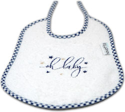 Ninetta Bebe Bib from 100% Cotton Μπλε-