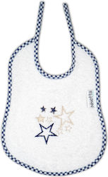 Ninetta Bebe Stars Bib from 100% Cotton Blue
