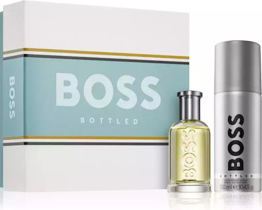 Boss Bottled Men's Set with Eau de Toilette
