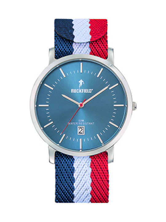 Ruckfield Men's Watch 39mm Battery with Fabric Strap