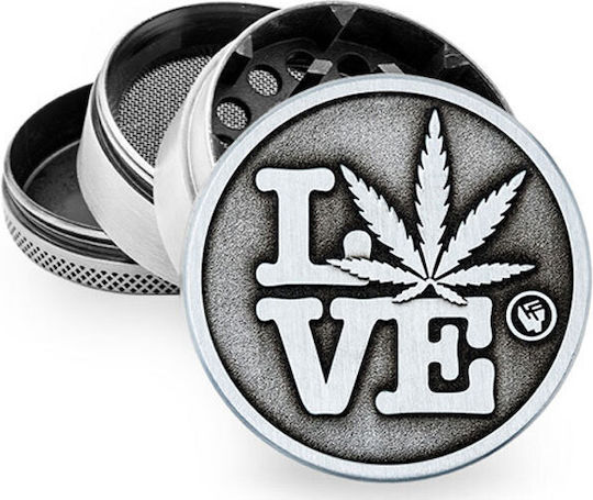 Grinder Τρίφτης «420 Love» 50mm 4 Parts