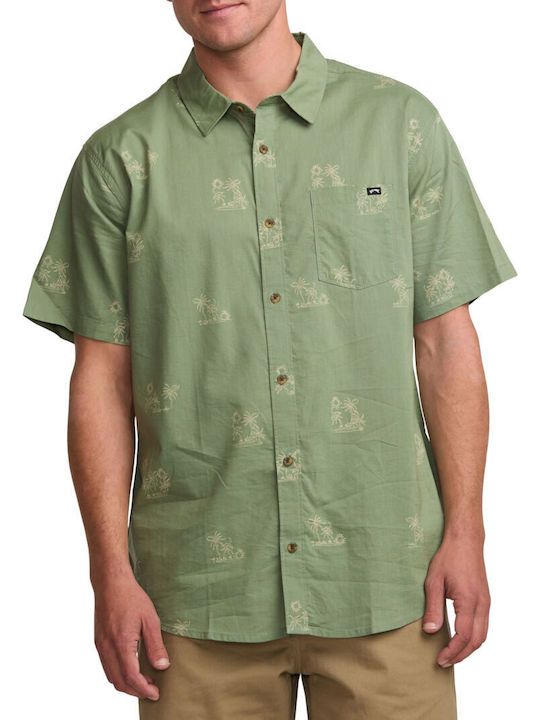 Billabong Sundays Short-sleeved Shirt Moss