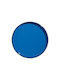 Marine Business Maldivas Desert Serving Plate from Melamine Blue with Diameter 18.29cm 6 Pieces