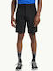 Jack Wolfskin Men's Hiking Short Trousers Black