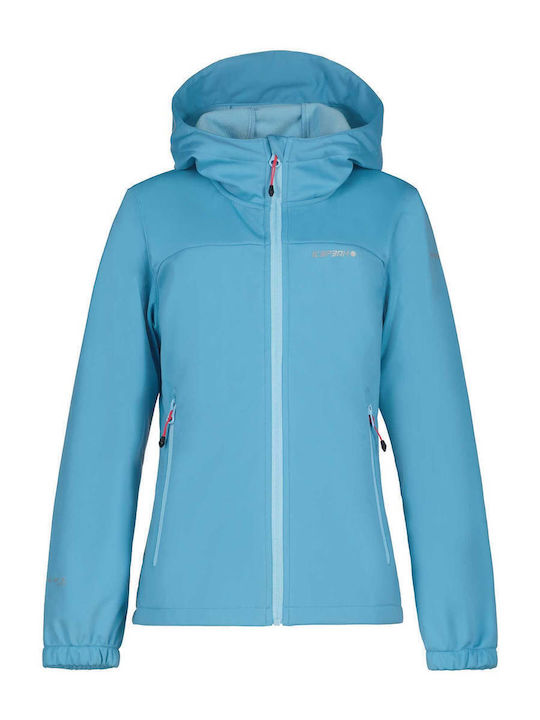 Icepeak Παιδικό Αθλητικό Μπουφάν με Κουκούλα Blue