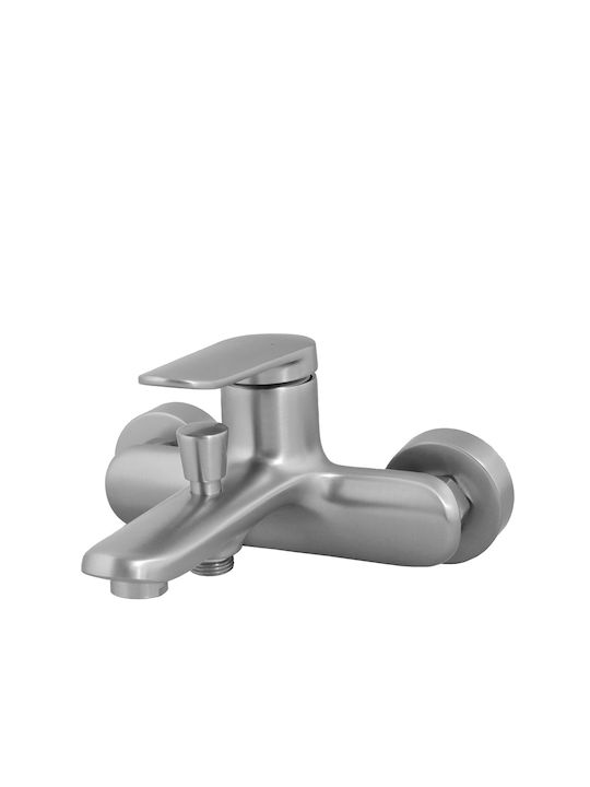 Bruno Mischung Bade- / Duscharmatur Badewanne Silber