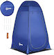 Outsunny Summer Camping Tent Pop Up Toilet Blue 126x124x189cm