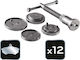 12-piece Handheld Brake Caliper Separator Set