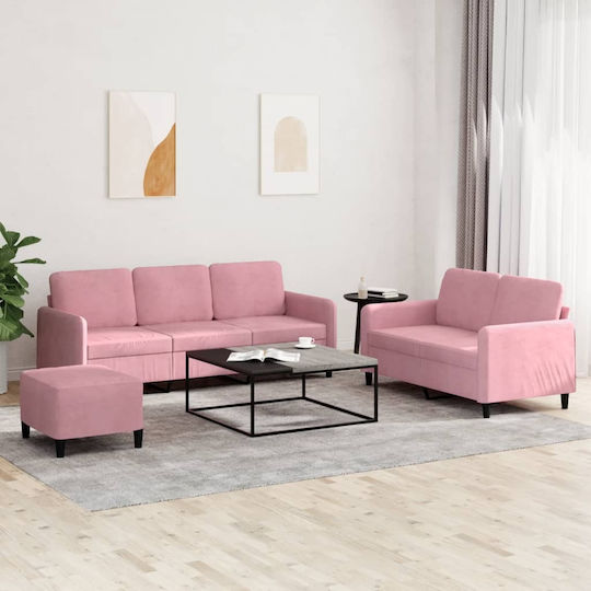 Set de Sufragerie 3 Scaune & 2 Scaune & Taburet