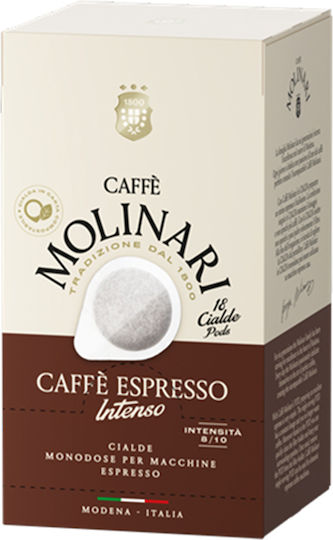 Molinari Capsule Espresso Ciada Compatibile cu Mașina E.S.E. Pod 10capace