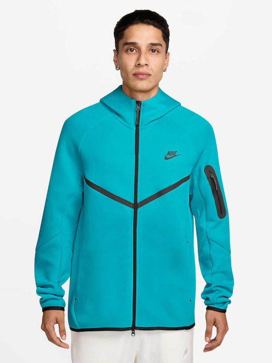 nike tech sweater green