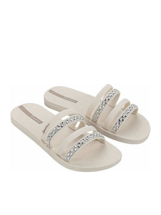 Ipanema Chic Frauen Flip Flops in Beige Farbe