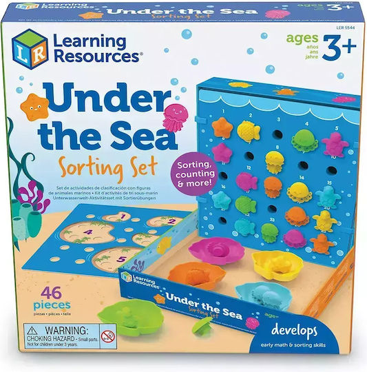 Learning Resources Sort Count Set Happy Ocean Abac pentru 3-7 Ani