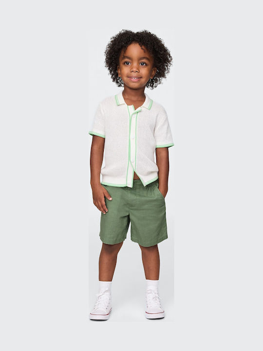 Kids' Shorts/Bermudas Fabric Twig Green