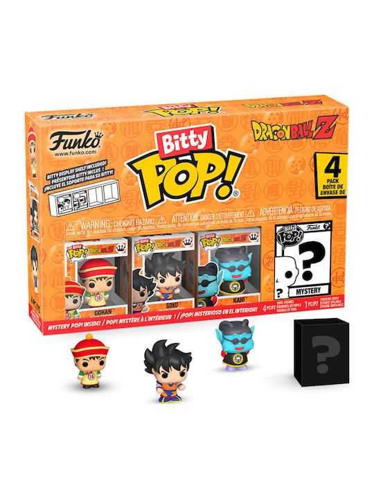 Funko Bitty Pop! Animation: Gohan, Goku, King Kai & Chase Mystery Chase 4τμχ