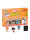 Funko Bitty Pop! Animation: Dragon Ball Z - Gohan, Goku, King Kai & Chase Mystery Chase 4Stück