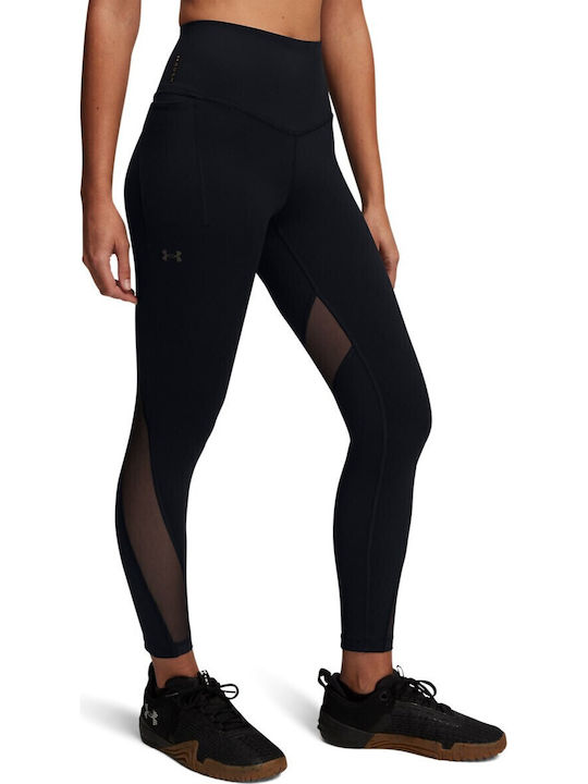 Under Armour Women's Cropped Legging Black 1389871-001