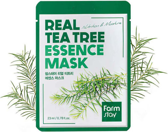 Farm Stay Real Tea Tree Μάσκα Προσώπου