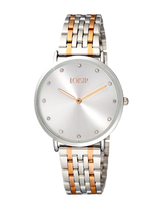 Loisir Brandy Womens Watch 34mm Battery Silver ...