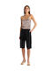 Matin Damen Bermuda schwarz