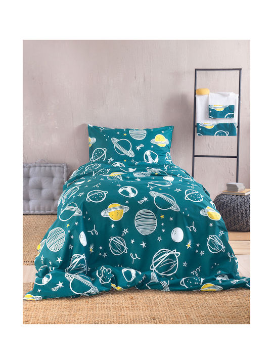 Rythmos Sheet Set Semi-double Cotton Symbol Pet...