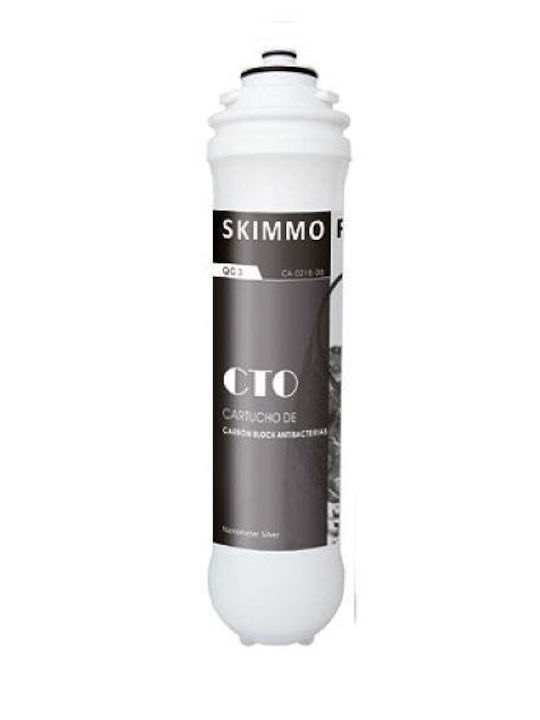 HidroWater Ανταλλακτικό Φίλτρο Νερού Κάτω Πάγκου από Ενεργό Άνθρακα 1 μm