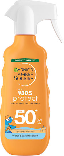 Garnier Ambre Solaire Wasserdicht Kinder Sonnencreme Spray SPF50 270ml