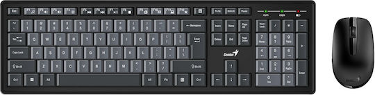 Rapoo KM-8200 Kabellos Tastatur & Maus Set Englisch UK