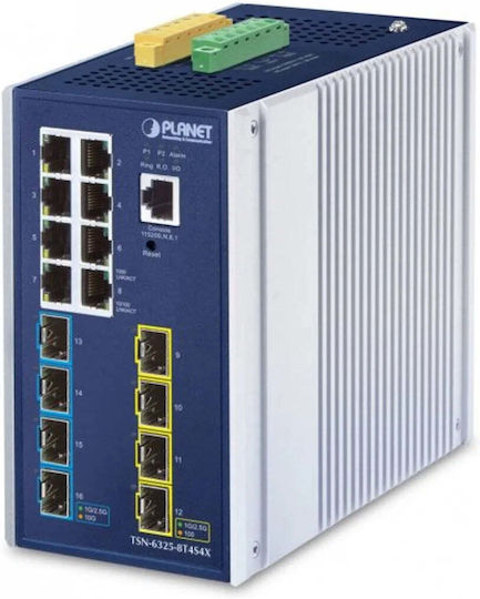 Planet Managed L2 / L3 Switch with 8 Gigabit (1Gbps) Ethernet Ports and 4 SFP Ports