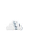 Valeria Home Handtuch Malone 30x50εκ. Blau Gewicht 800gr/m²