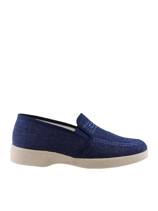 Sabino Herren Mokassins in Blau Farbe