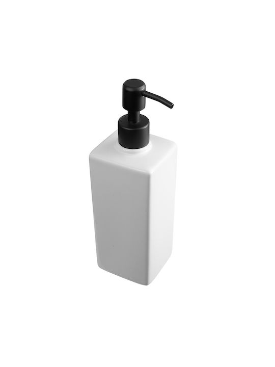 Dispenser Kapitan Quattro din porțelan negru mat