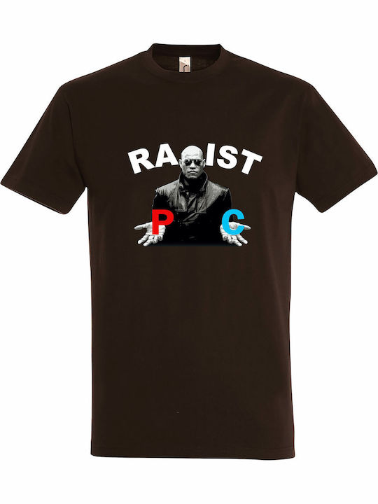 Tricou Unisex "Rasist Amuzant Violator Pc Matri...