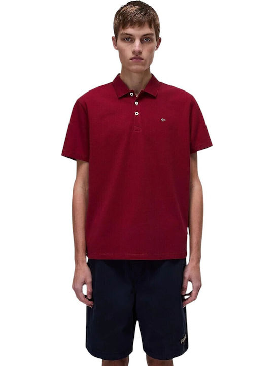 Napapijri Ealis Polo T-shirt Red