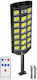 Wall Mounted Solar Light with Motion Sensor and Remote Control