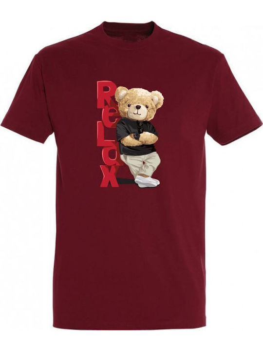 Kinder-T-Shirt Bordeaux