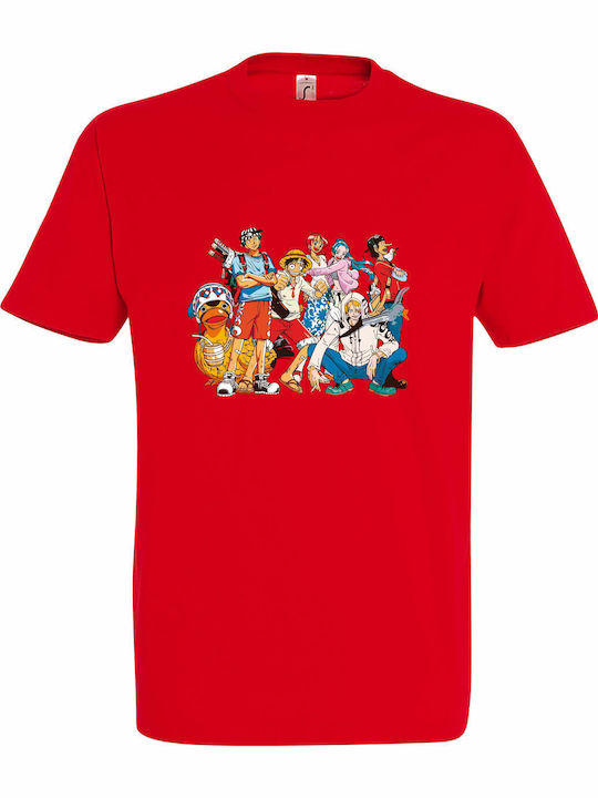 kirikoko Kinder-T-Shirt Red