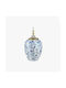 Decorative Gold Ceramic Vase 17.5x32.5cm