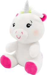2-in-1 Plüschtier Ballongewicht Einhorn Haken 11cm 90g