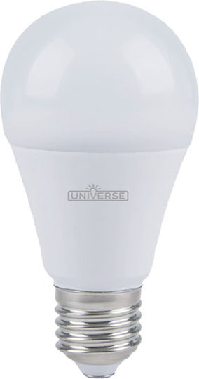 Universe Λάμπα LED 12W για Ντουί E27 Ψυχρό Λευκό