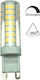 Universe LED Bulb 5W for Socket G9 Warm White 500lm Dimmable