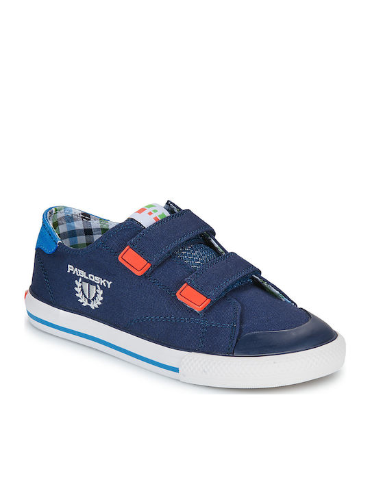 Παιδικά Sneakers με Σκρατς Μπλε