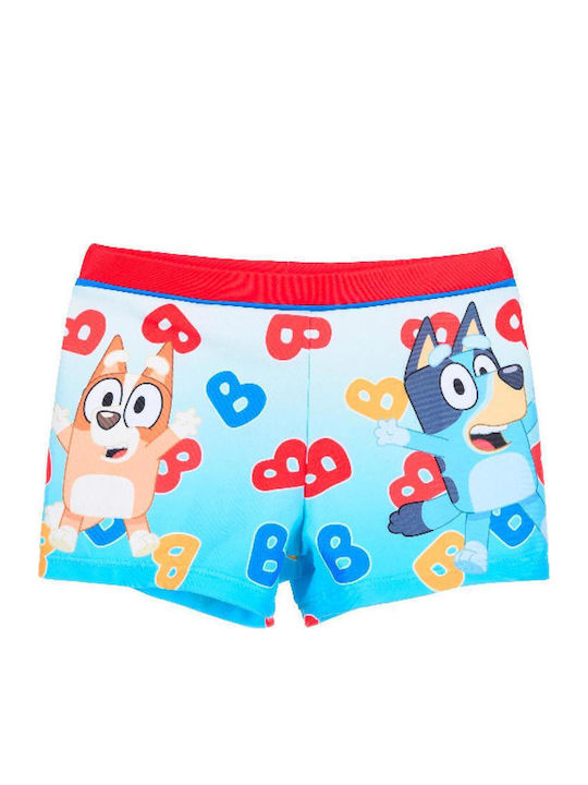 Superheroes Kids Swimwear Swim Shorts Red