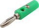 Βύσμα Μπανάνα Μπόρνες 4mm Πράσινο Banana Plug Male 4mm Green