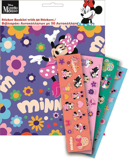 Gim Άλμπουμ Αυτοκόλλητων Minnie για Παιδιά 3+ Ετών