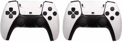 Siks Console Retro Games 20,000 Video Games Compatible 9 Emulators 2 X Wireless Controllers Hdmi 2.4ghz 4k 64gb White