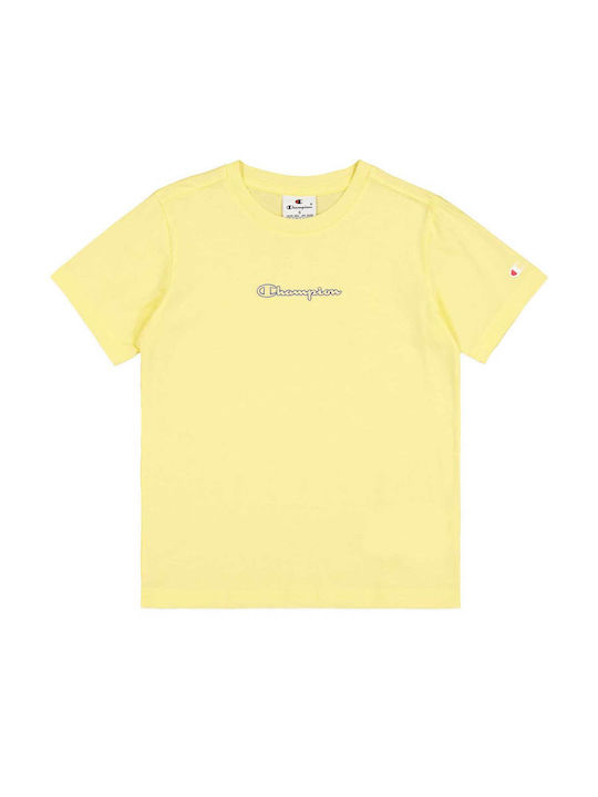 Champion Kinder-T-Shirt Yellow